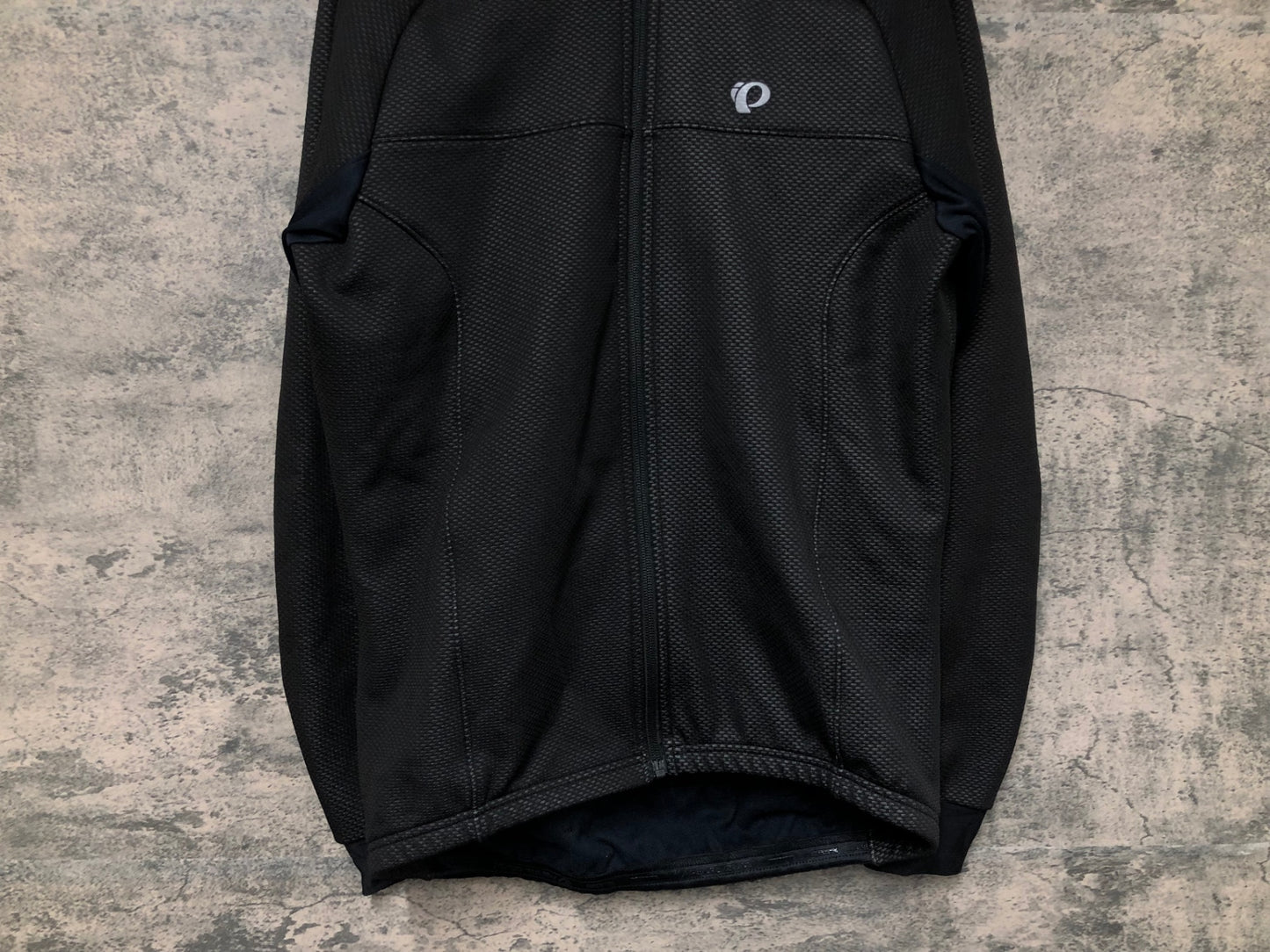 IY443 パールイズミ PEARL iZUMi 長袖 サイクルジャケット 黒 L WINDBREAK 裏起毛