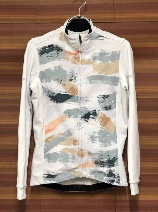 IS757 サンボルト SUNVOLT 長袖 サイクルジャージ 紫 紺 M 裏起毛