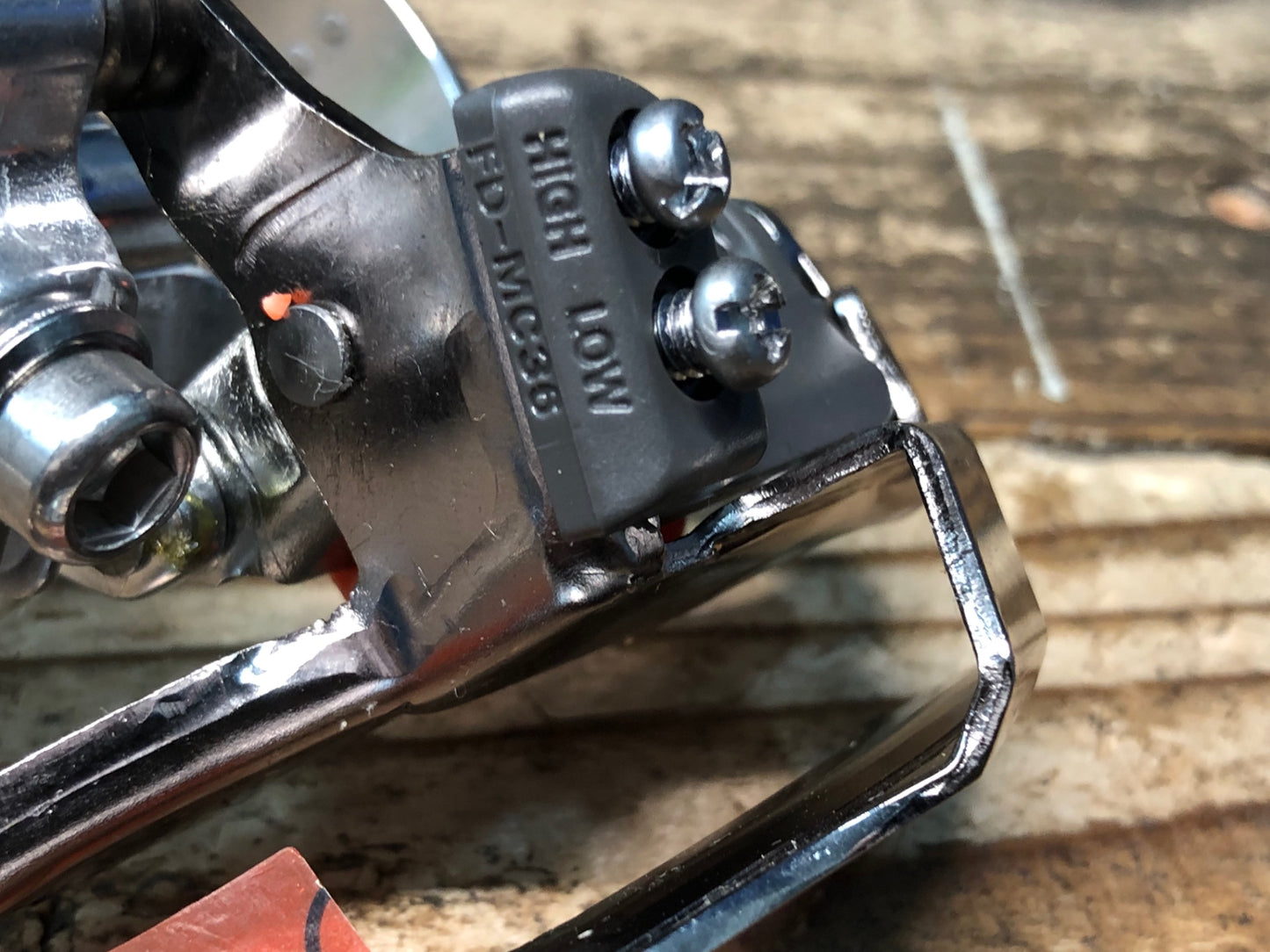 IU173 シマノ SHIMANO STX RC FD-MC36 フロントディレイラー バンド式 Φ34.9