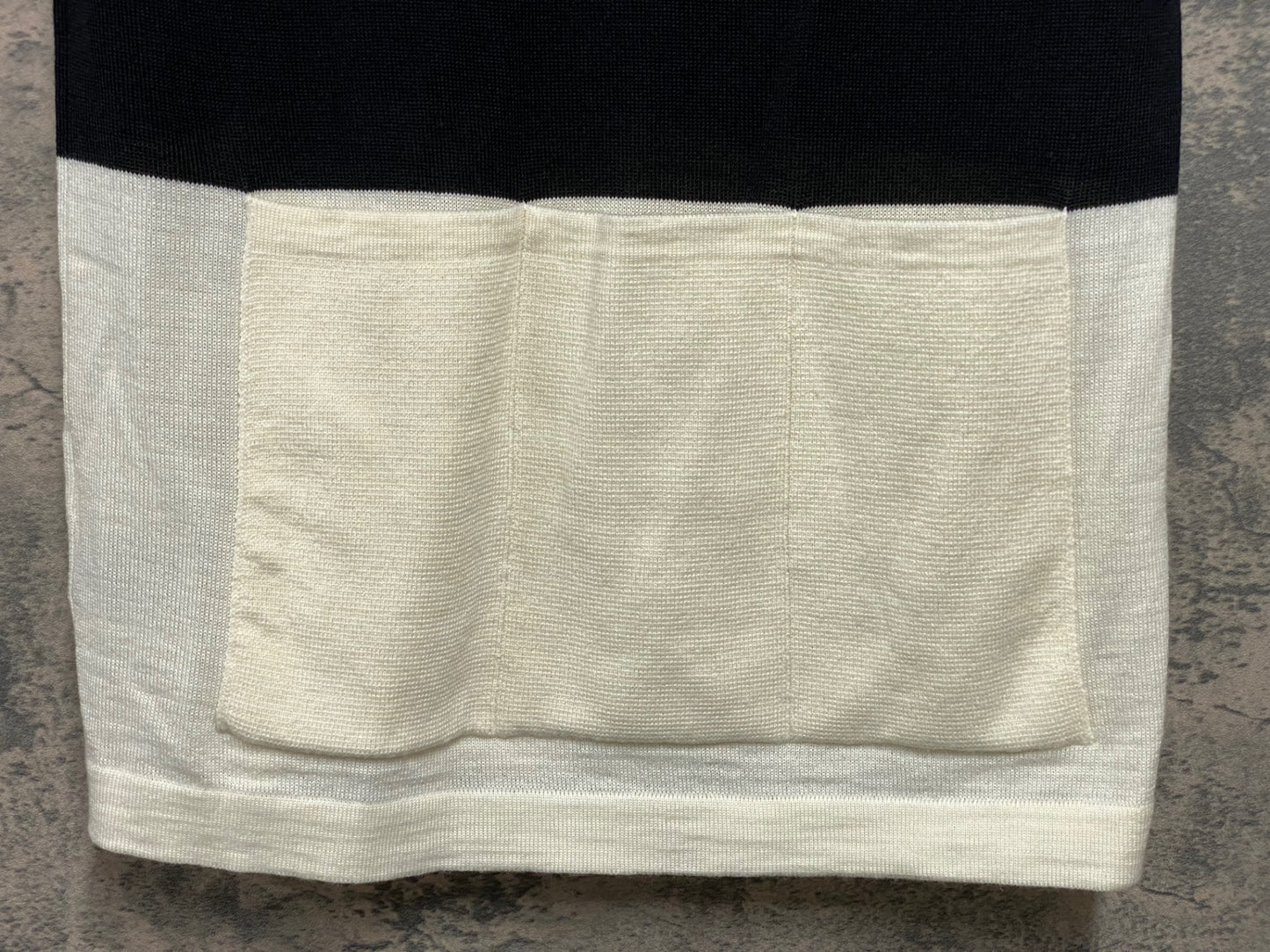 JD962 デマルキ De Marchi 半袖 ポロシャツ バックポケット 白 M