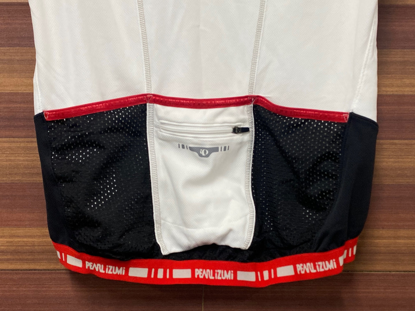 IS044 パールイズミ PEARL iZUMi 半袖 サイクルジャージ 白 M