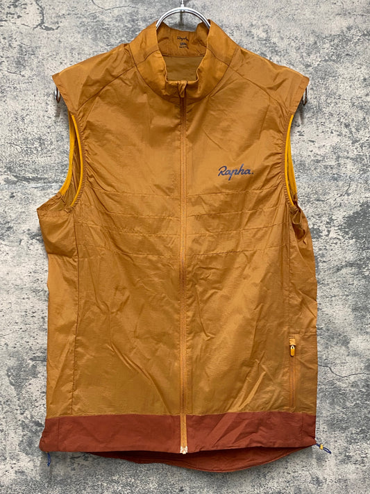 IW903 ラファ Rapha EXPLORE LIGHTWEIGHT GILET サイクルベスト ジレ オレンジ S