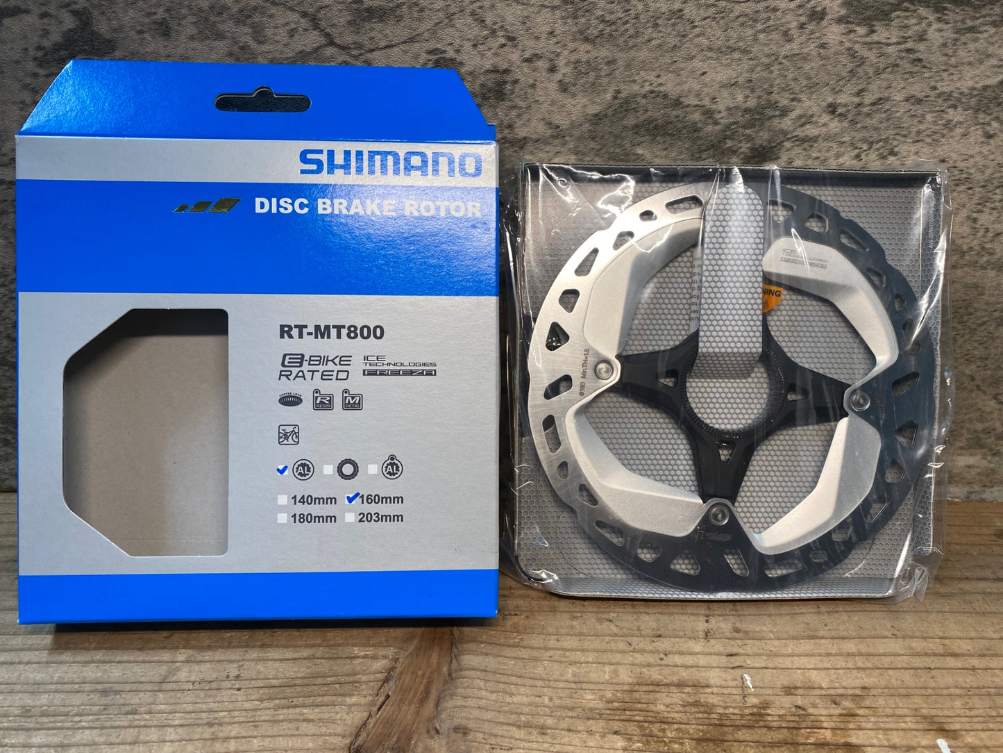 IV660 シマノ SHIMANO RT-MT800 S ディスクブレーキ ローター Φ160