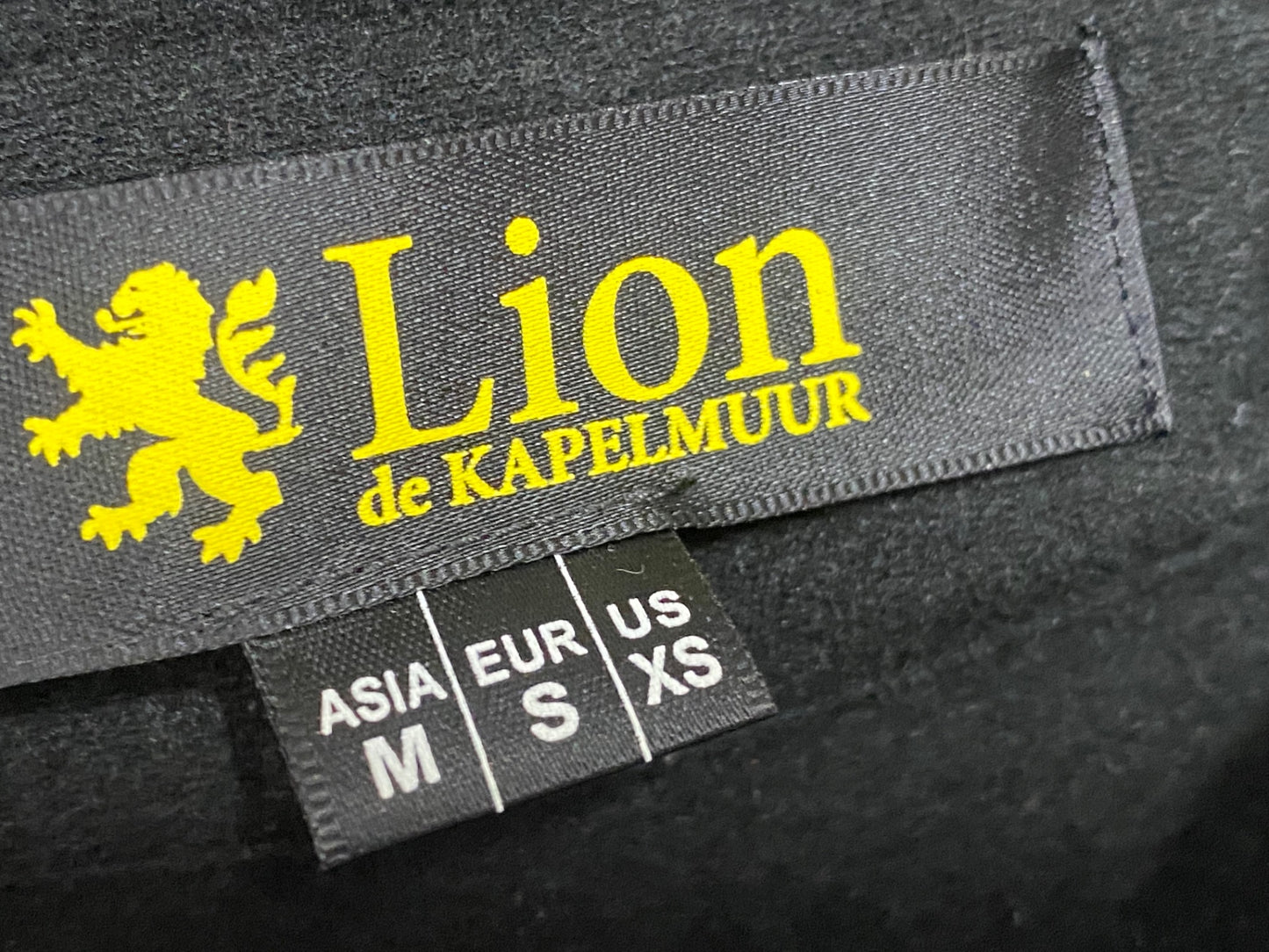 IZ764 カペルミュール KAPELMUUR 長袖 サイクルジャケット 紺 黒 M 裏起毛