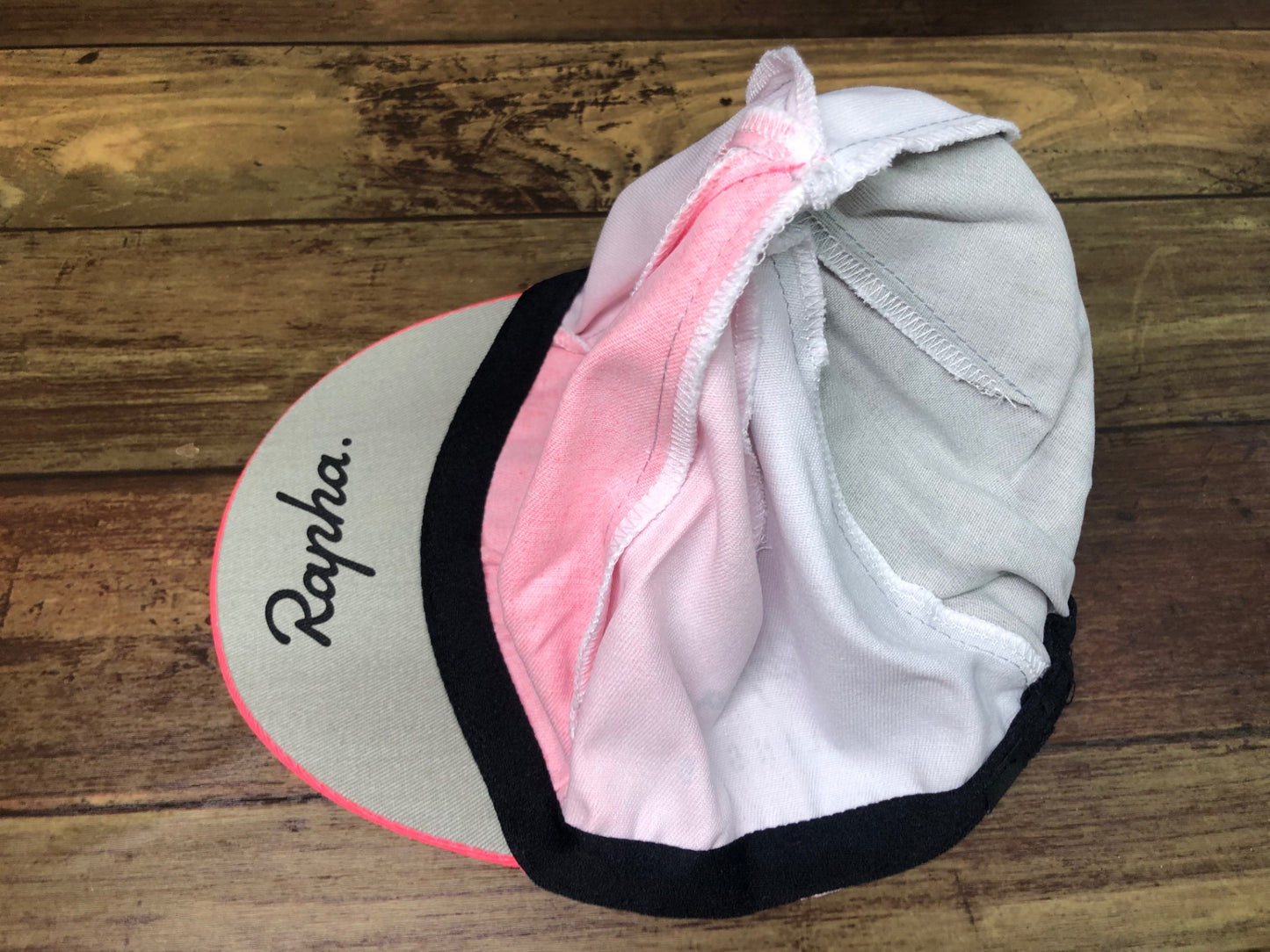 IT268 ラファ Rapha RCC MEMBERSHIP CAP サイクルキャップ ピンク グレー フリーサイズ