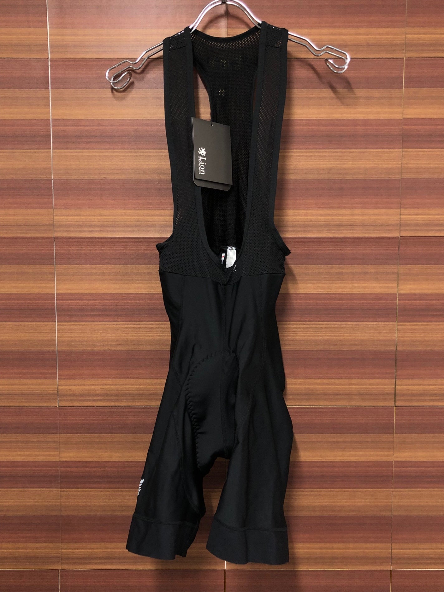 IQ616 リオンドカペルミュール Lion de KAPELMUUR レジェフィットビブショーツ M 黒 未使用