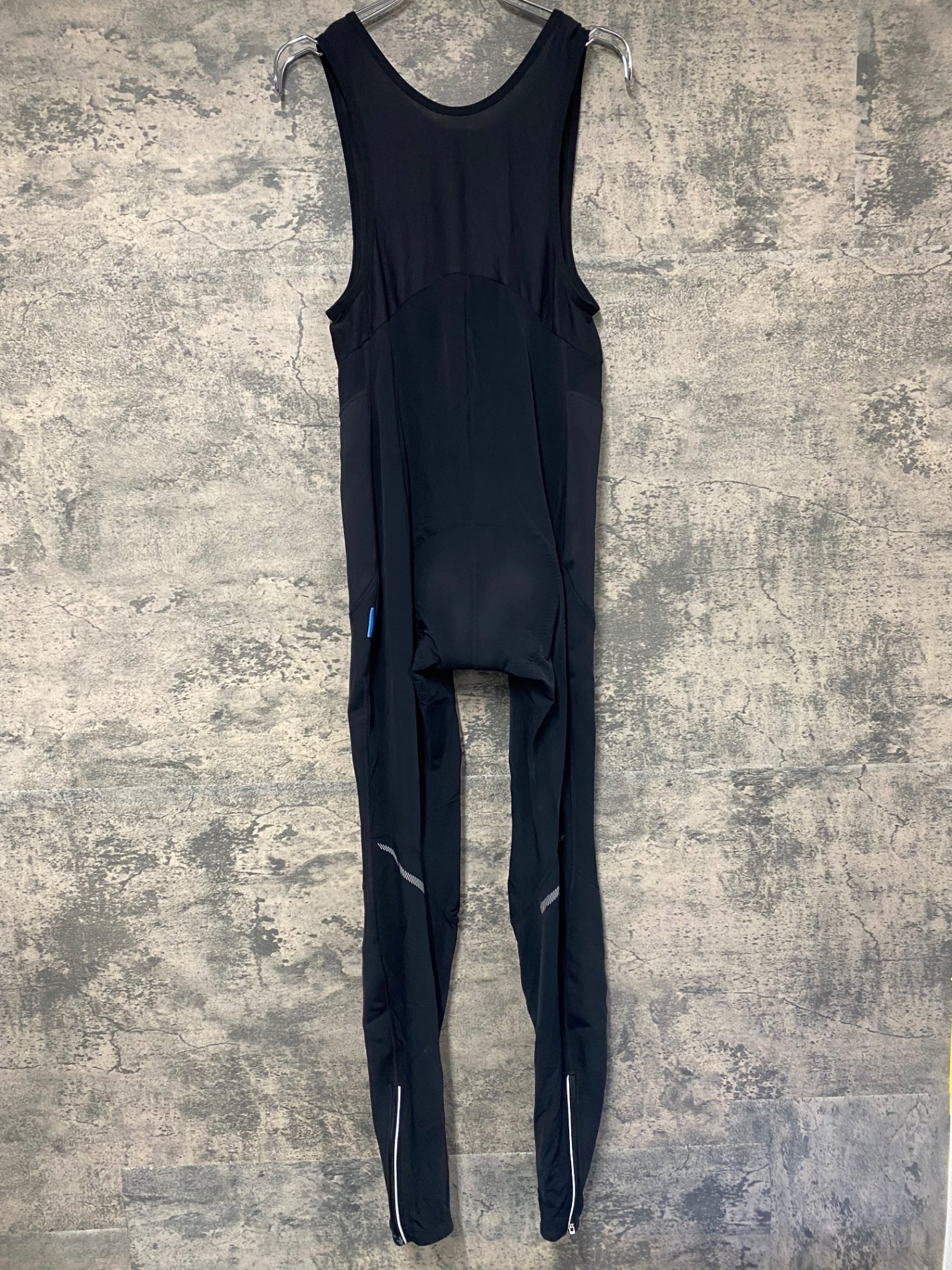 IZ316 シマノ SHIMANO 防風 裏起毛 ビブタイツ M ブラック