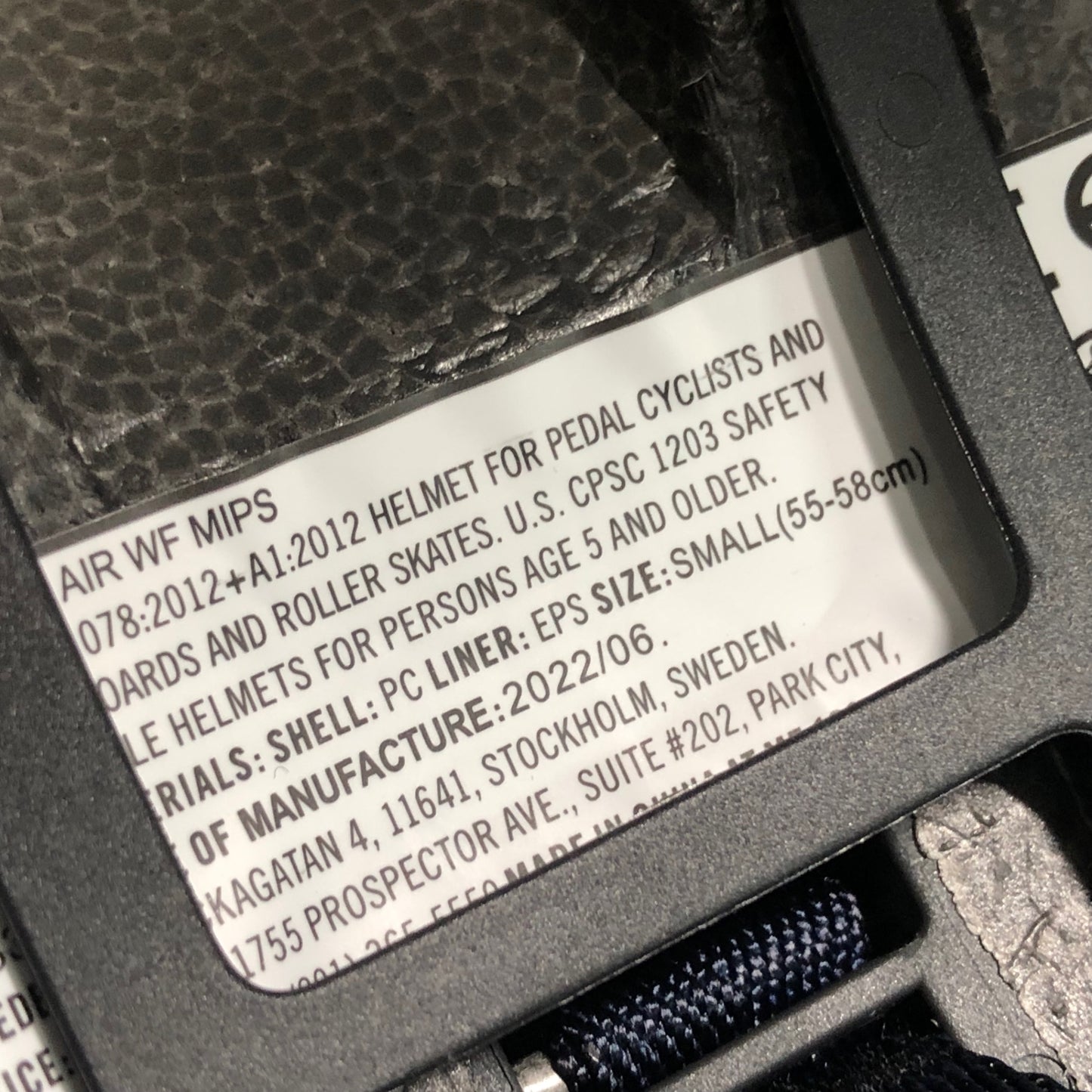 JA866 ポック POC OMNE AIR WF MIPS Rapha ED ヘルメット 総柄 S 55-58cm 2022/6月製造 ※使用期限超過のためジャンク