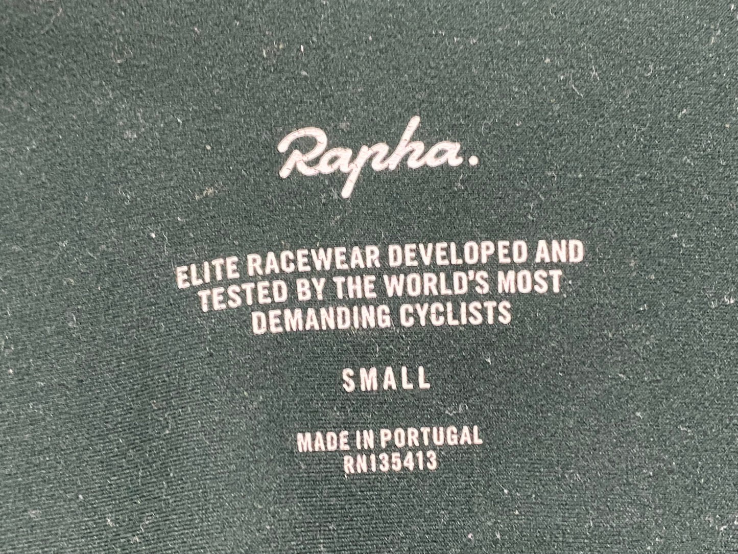 IZ737 ラファ Rapha PRO TEAM LONG SLEEVE THERMAL JERSEY 長袖サイクルジャージ 緑 S