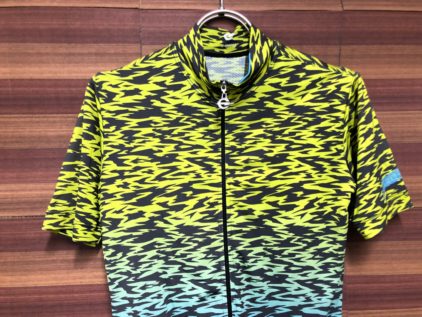 IM743 ENDO CUSTOMS 半袖 サイクルジャージ XS ゼブラ柄