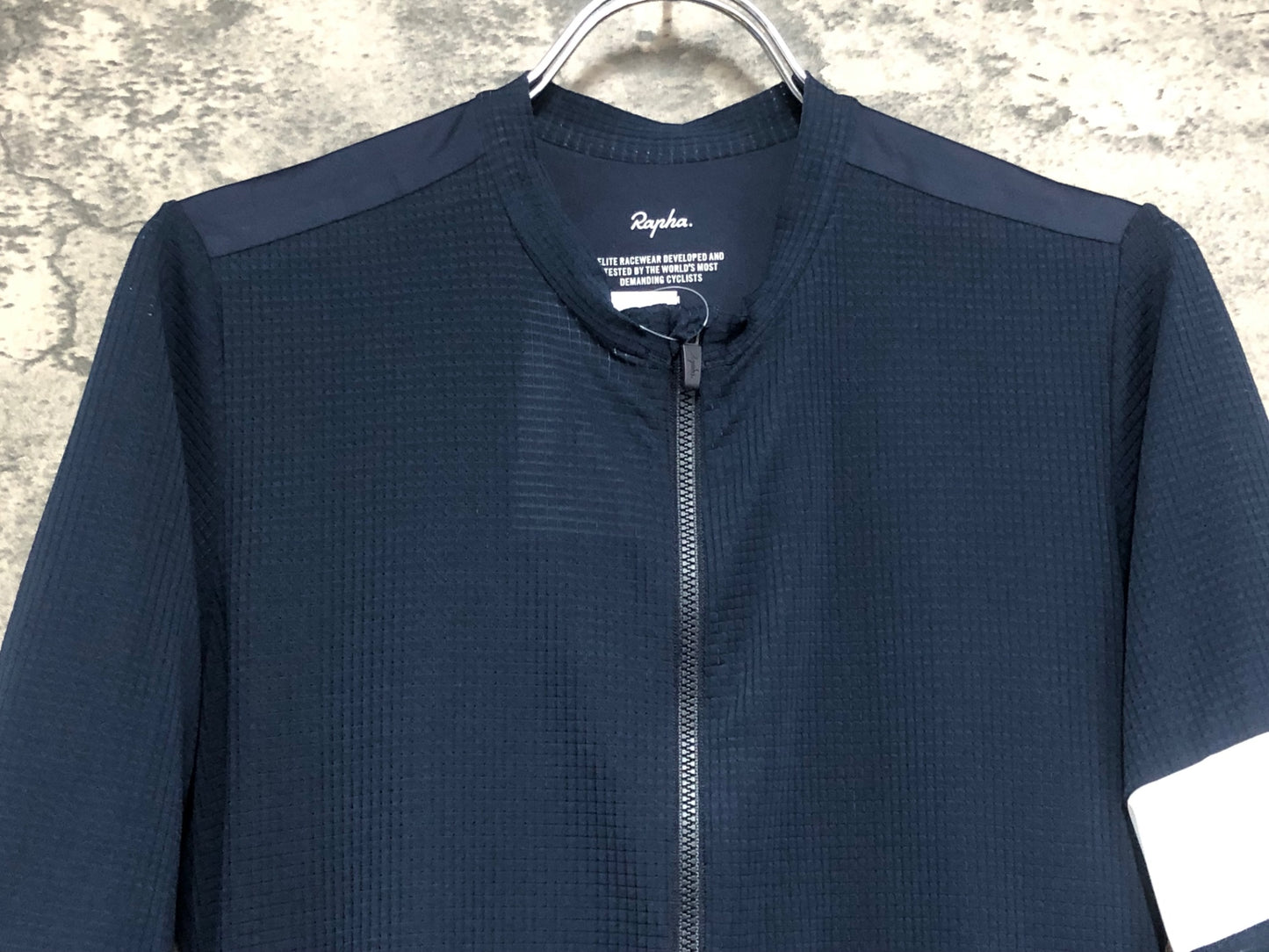 IX314 ラファ Rapha PRO TEAM FLYWEIGHT JERSEY 半袖 サイクルジャージ 紺 M