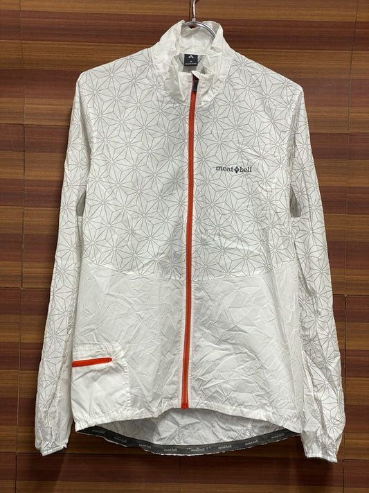 IT979 モンベル mont-bell リフレック ウインドバイカー 白 M