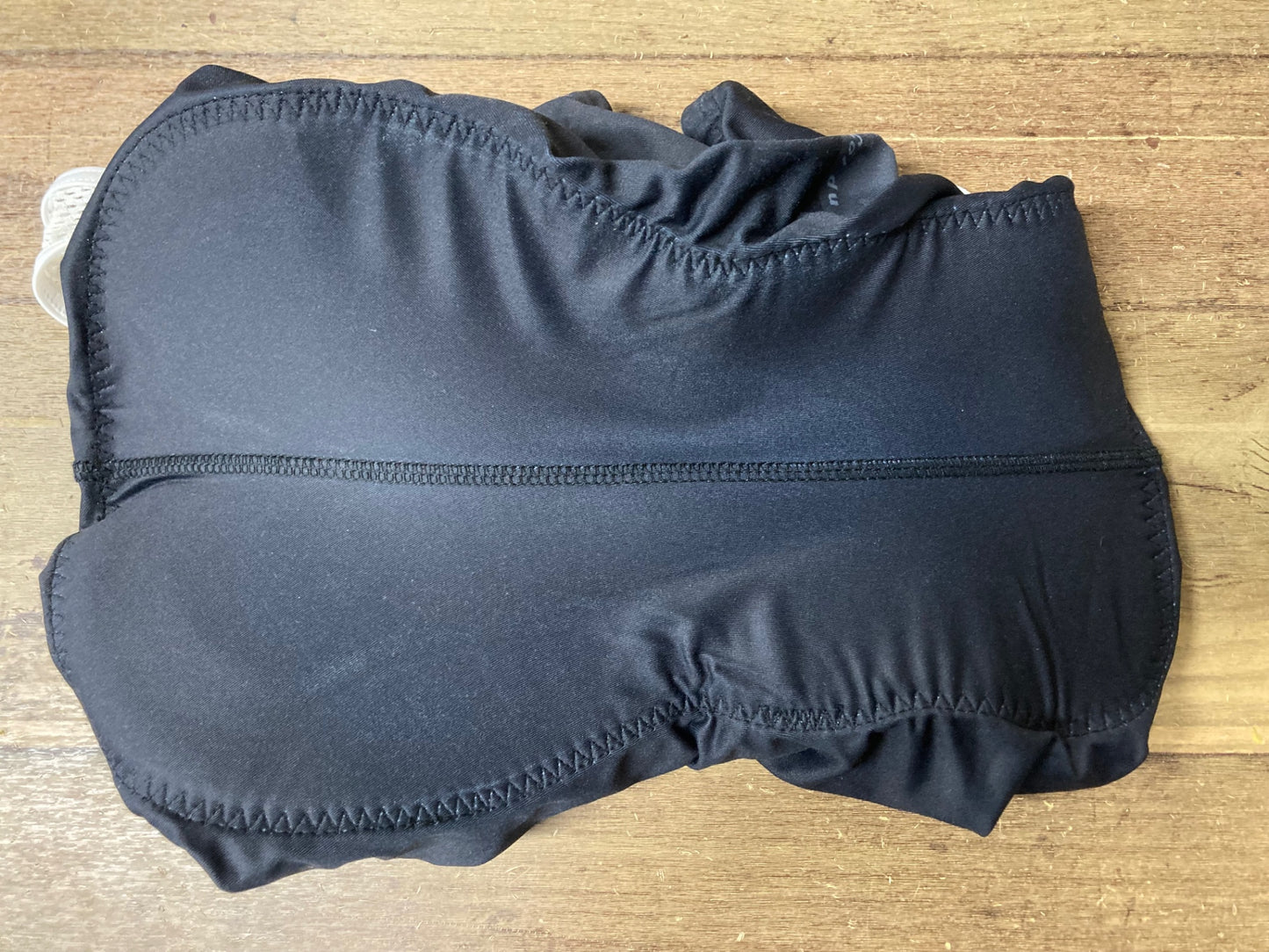 IY624 パンダーニ Pandani ビブショーツ 黒 白 L ※マーカー痕あり