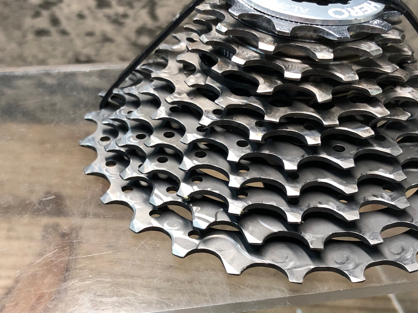 JB276 シマノ SHIMANO デュラエース DURA-ACE CS-9000 スプロケット 11-28T 11S ロックリング社外