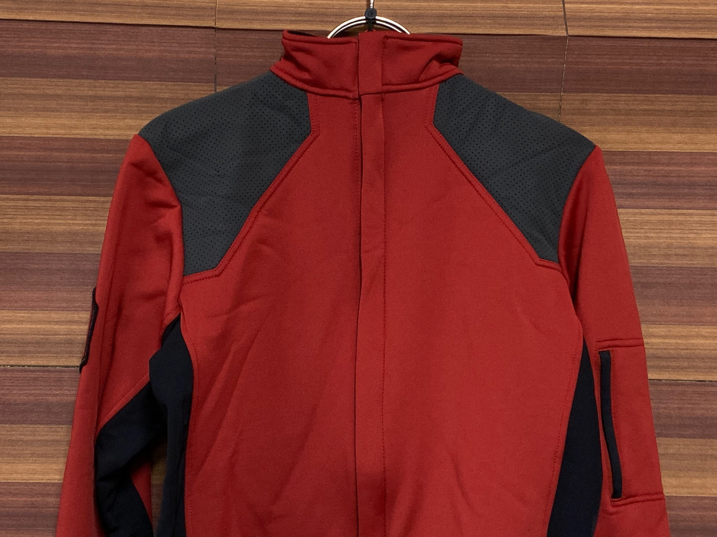 IQ721 イザドア Isadore Signature Deep Winter Softshell Jacket 長袖 サイクルジャケット 赤 XS 裏起毛