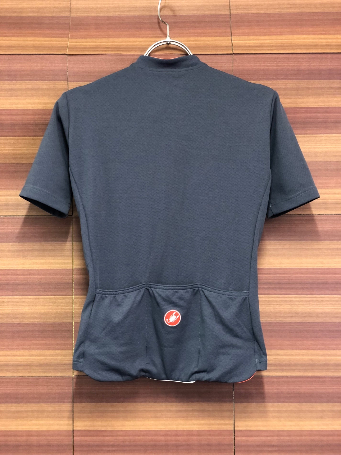 IR209 カステリ castelli 半袖サイクルジャージ グレーXS レディース