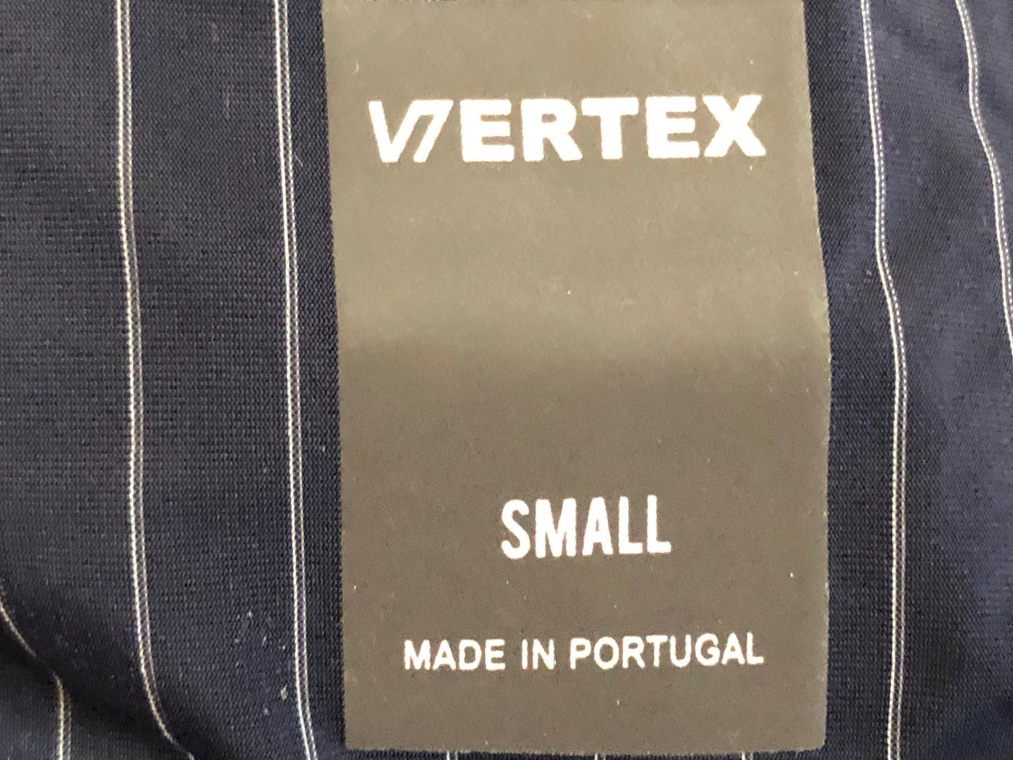 IN224 ヴァーテクスロンドン VERTEX LONDON 長袖 サイクルジャージ 紺 S