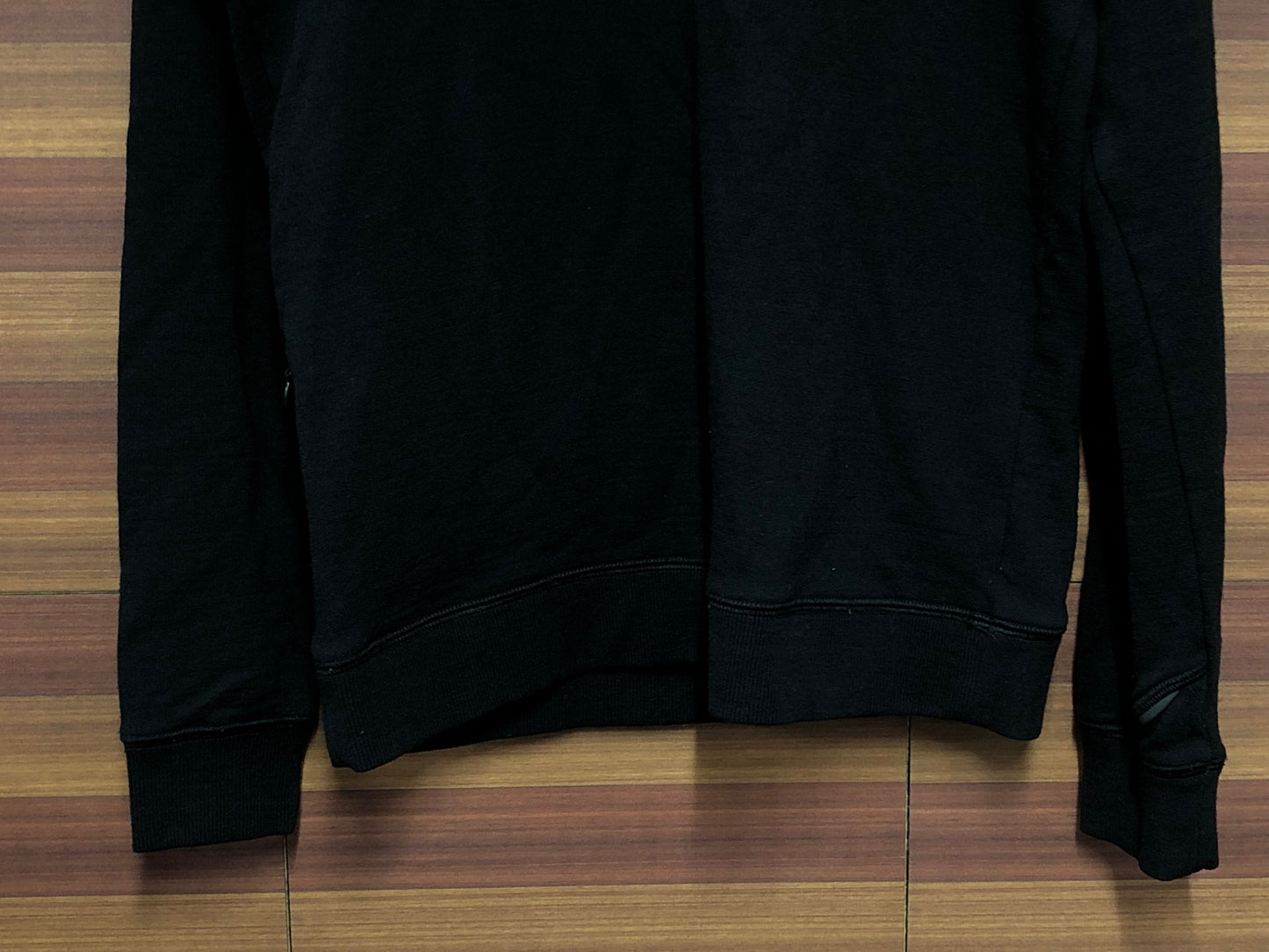 IO908 ラファ Rapha WOMEN'S MERINO SWEATSHIRT 長袖 黒 XS レディース