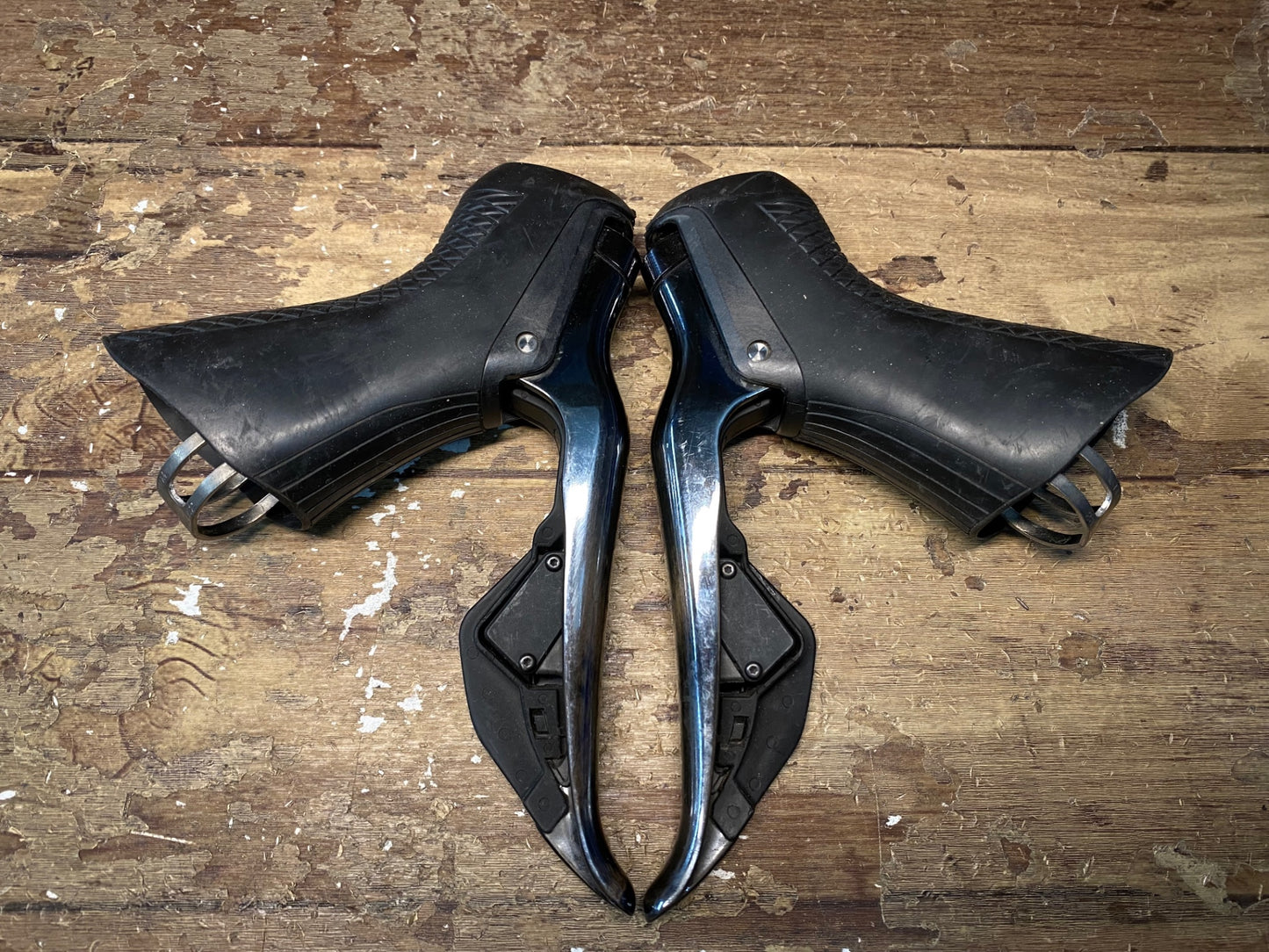 IM837 シマノ SHIMANO デュラエース DURA-ACE ST-R9150 STIレバー 2x11s Di2 電動 動作確認済