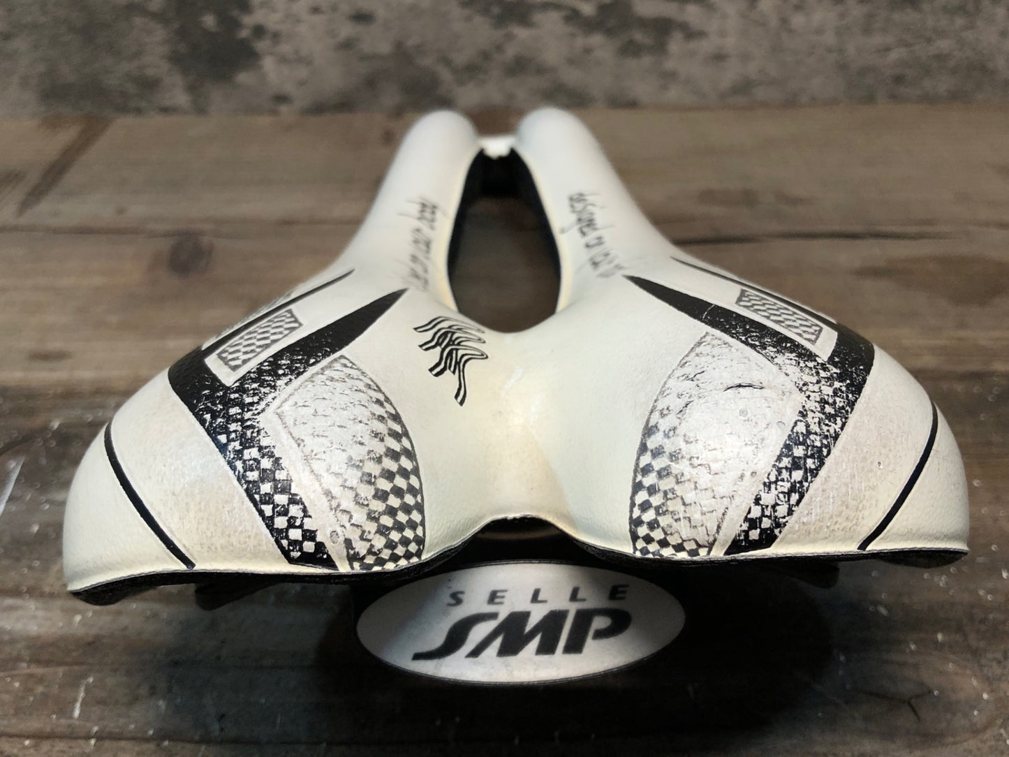 IN680 Selle SMP ハイブリッド Hybrid サドル 白 INOX TUBEレール