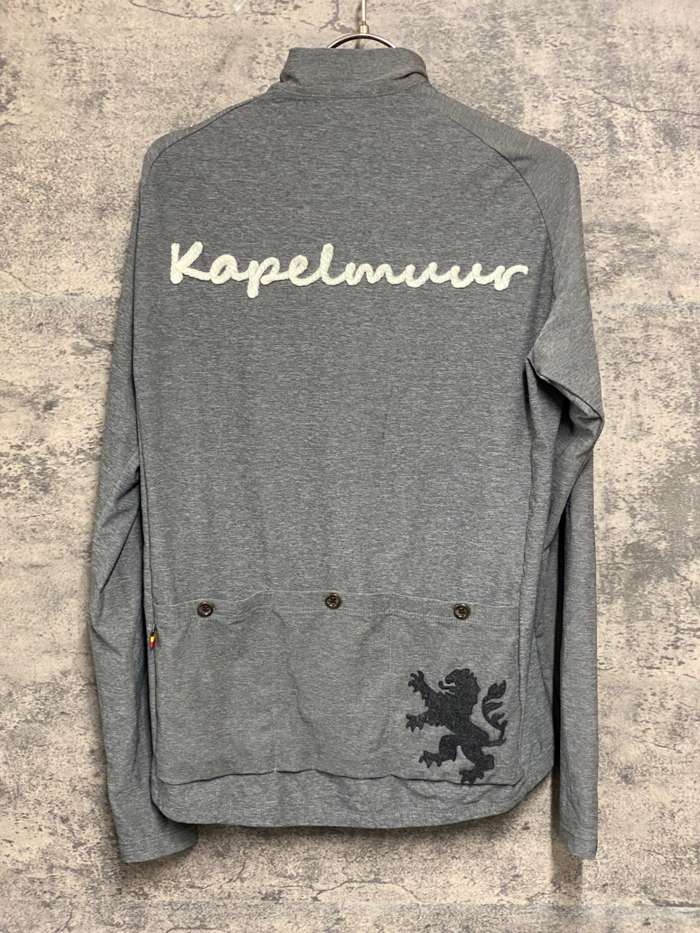 JC239 カペルミュール KAPELMUUR 長袖 サイクルジャージ グレー M