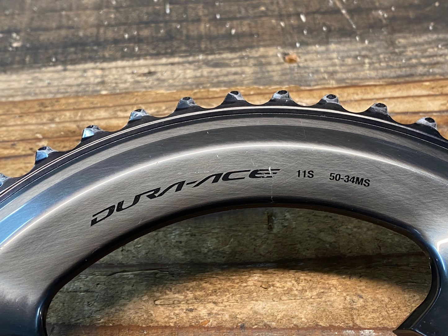 IO296 シマノ SHIMANO デュラエース DURA-ACE FC-R9100 チェーンリング 11S 50/34T