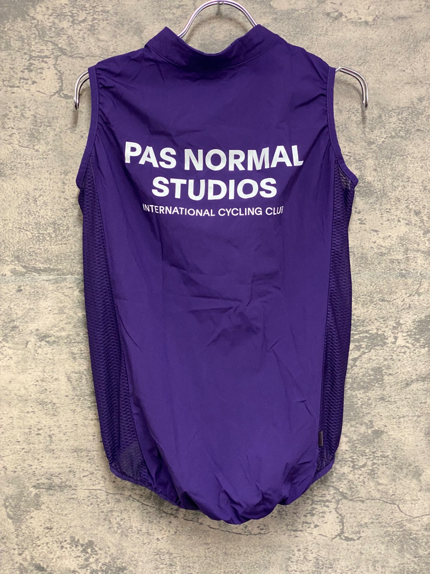 IY503 パスノーマルスタジオ PAS NORMAL STUDIOS ジレ Gilet M パープル