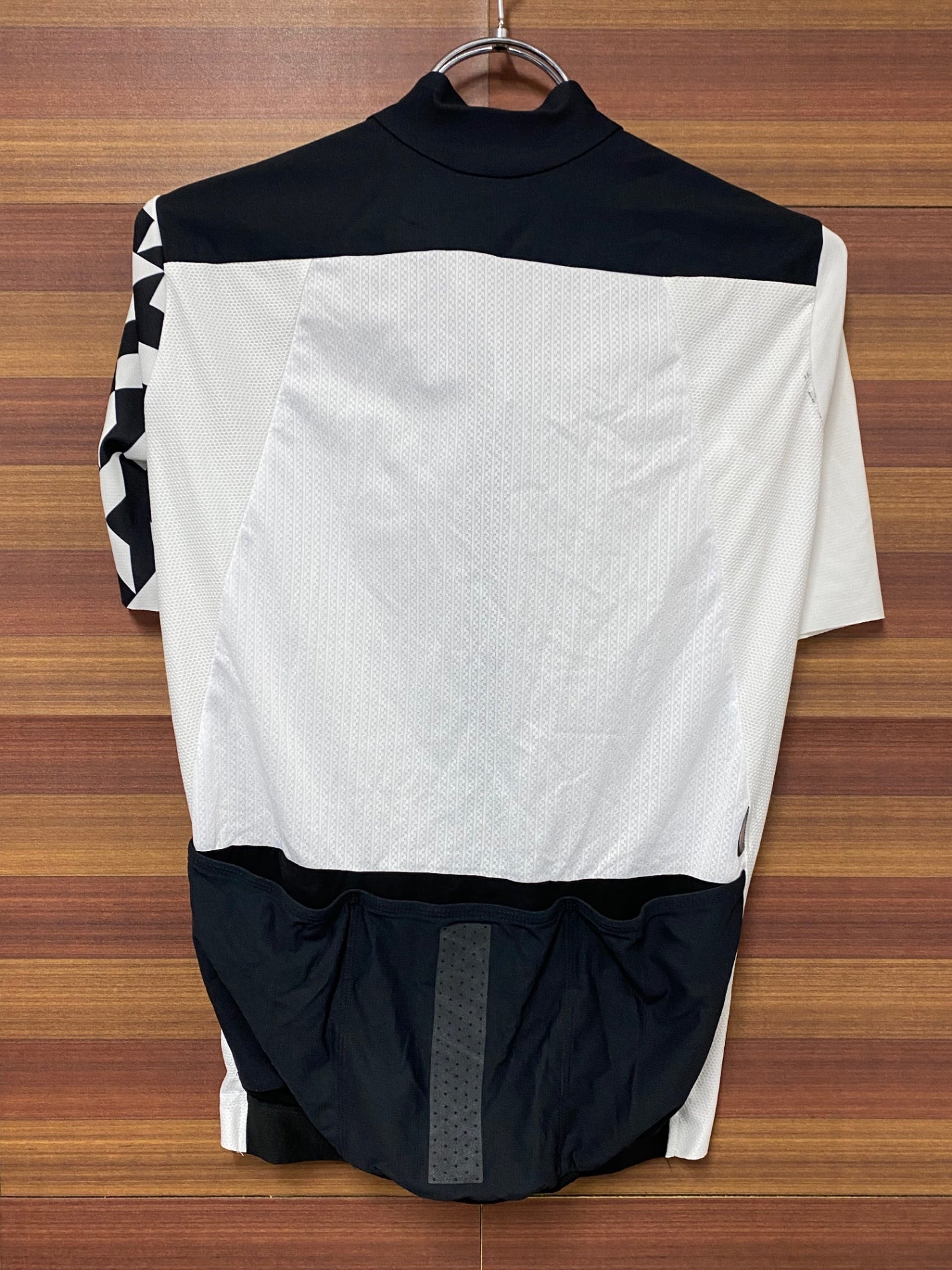 IT072 アソス assos EQUIPE RS Jersey S9 TARGA 半袖 サイクルジャージ 黒 白 S