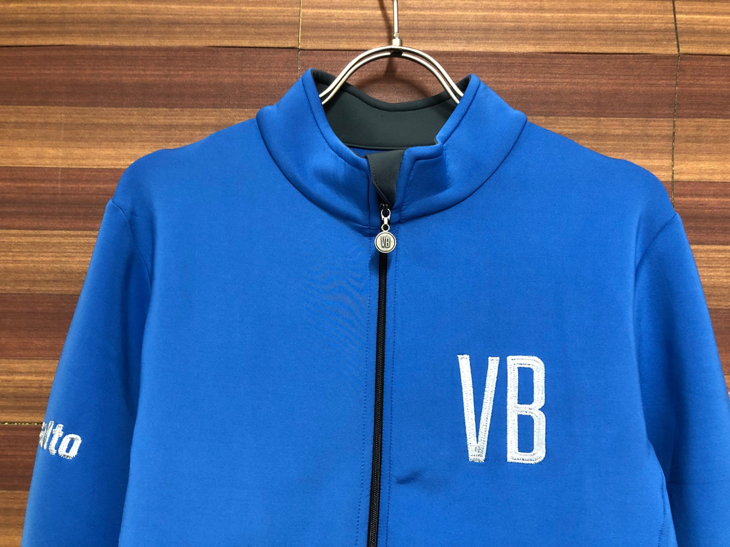IO511 ヴェロビチ velobici COBALTO THERMAL JERSEY 長袖 サイクルジャージ 青 6