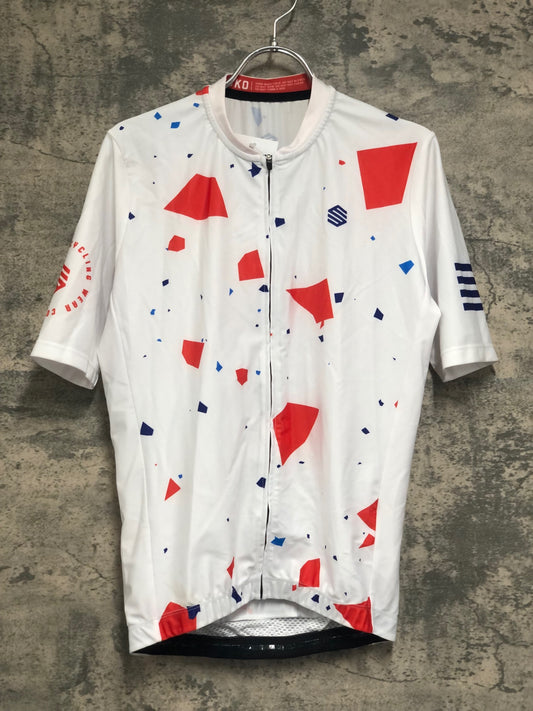 IX279 シロッコ SIROKO 半袖 サイクルジャージ 白 M