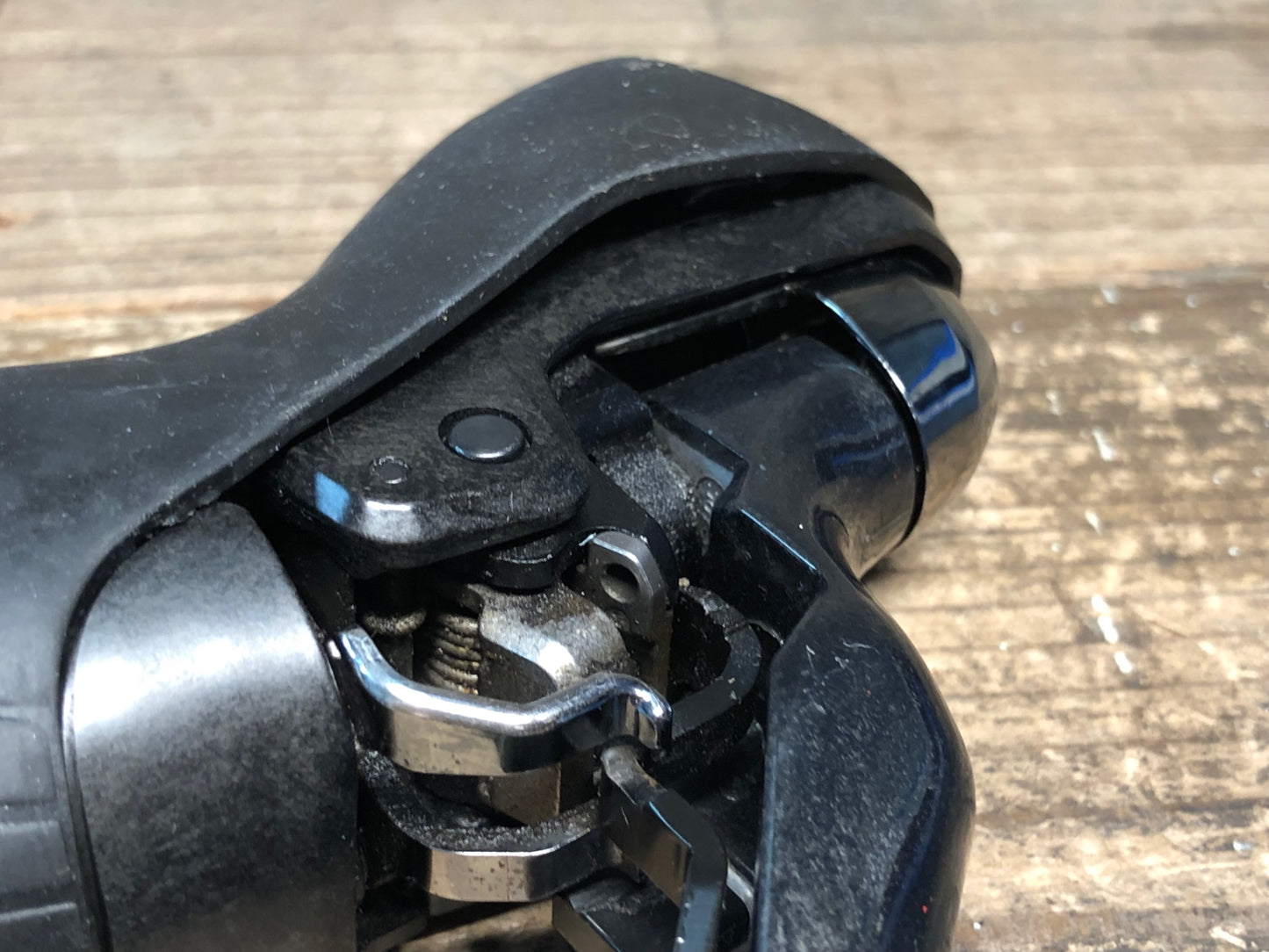 JA232 シマノ SHIMANO アルテグラ ULTEGRA ST-R8020 STIレバー 左のみ ※レバー固定付近クラックありの為ジャンク