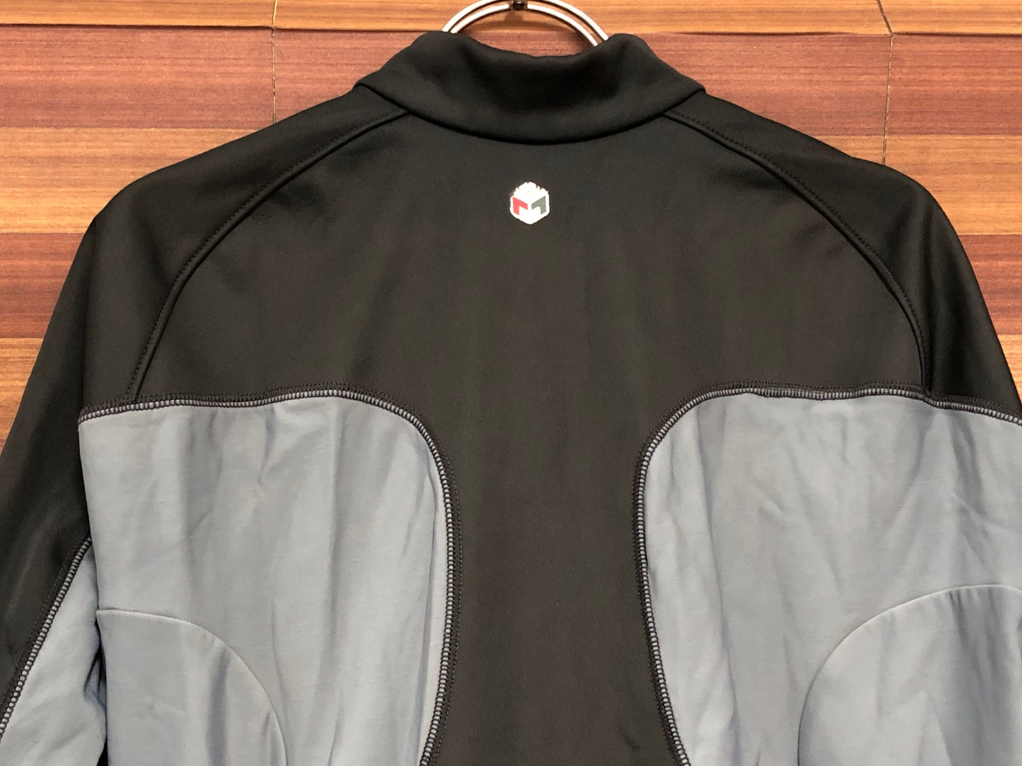 IQ450 シマノ SHIMANO ACCU-3D サイクルジャケット 裏起毛 Mサイズ 黒 ※汚れ