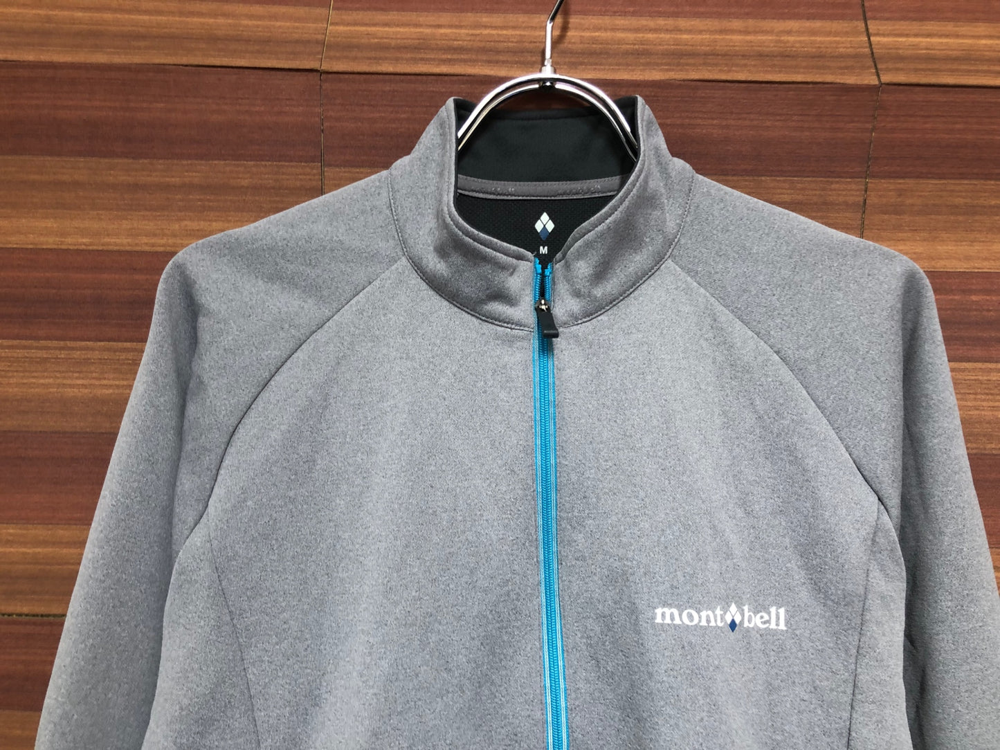 IP115 モンベル mont-bell 長袖 サイクルジャージ グレー M