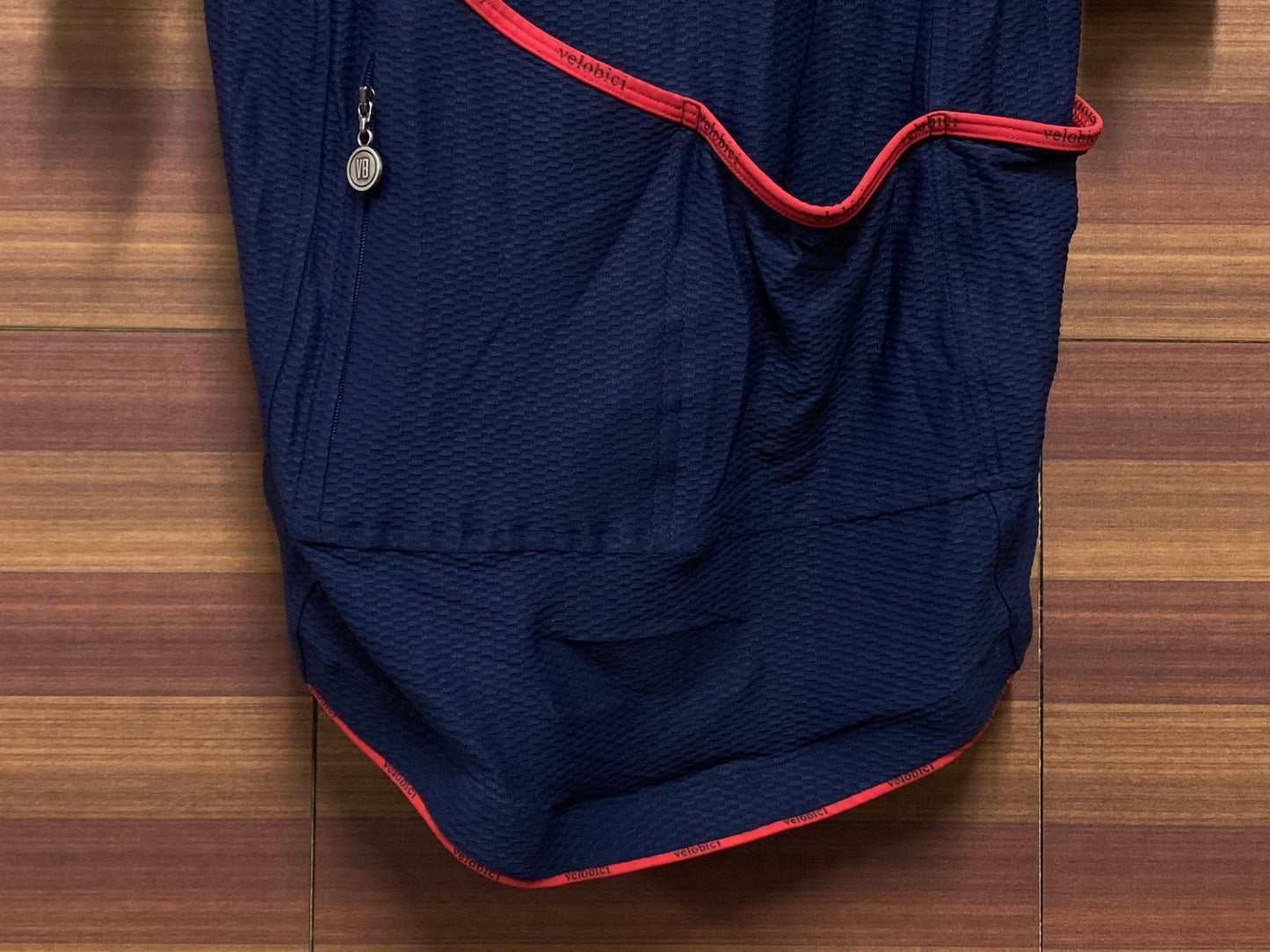 IO519 ヴェロビチ velobici MODERNIST JERSEY 半袖 サイクルジャージ 紺 5