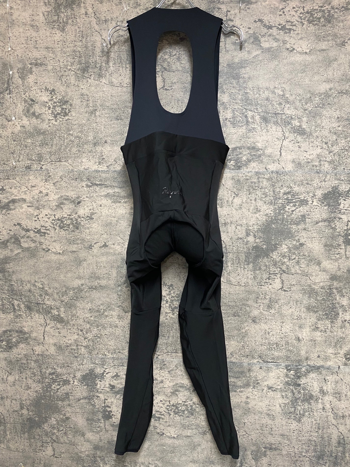 JB030 ラファ Rapha CARGO WINTER TIGHTS WITH PAD ビブタイツ 紺 L 裏起毛