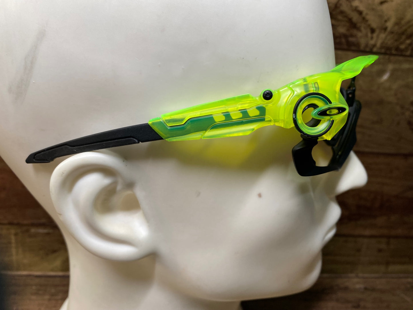 IL670 オークリー OAKLEY ジョウブレイカー JAW BREAKER サングラス アイウェア 黒 黄 レンズ無し フレームのみ