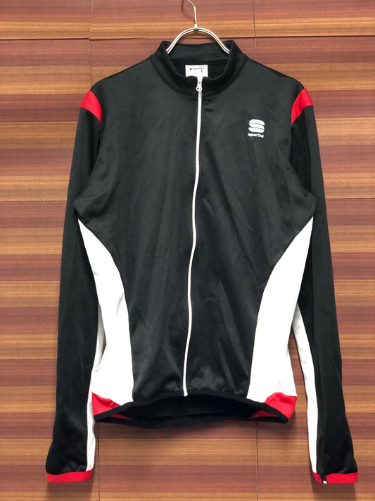 IT174 スポーツフル Sportful 長袖 サイクルジャージ L ブラック