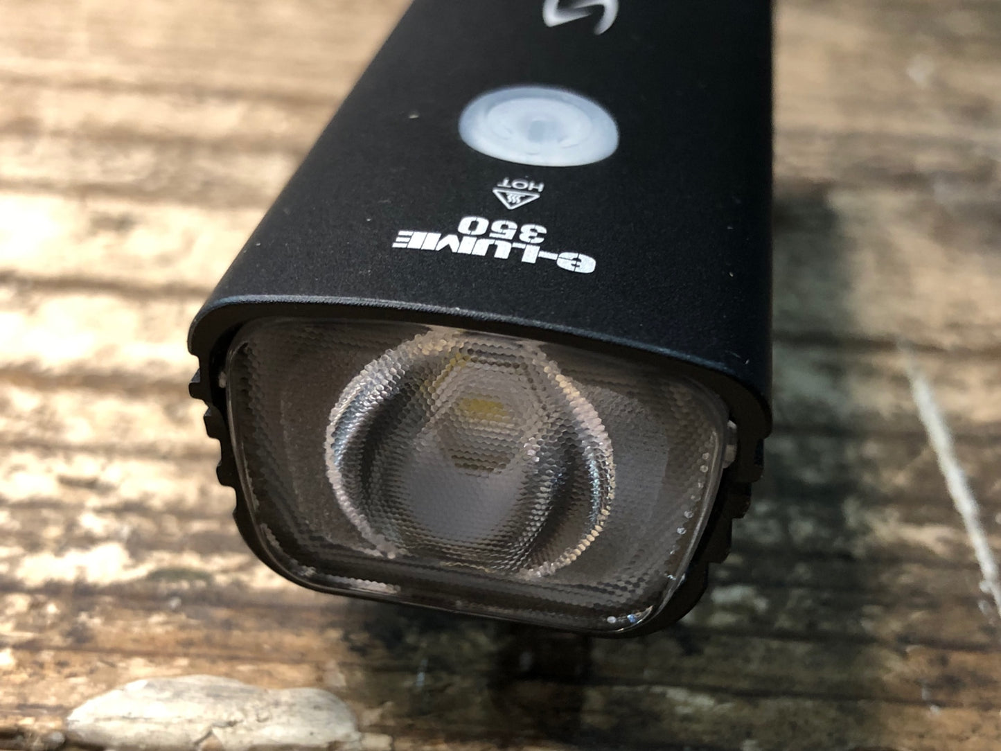 IQ395 サーファス SERFAS e-LUME350 フロントライト 黒 ※点灯確認済み