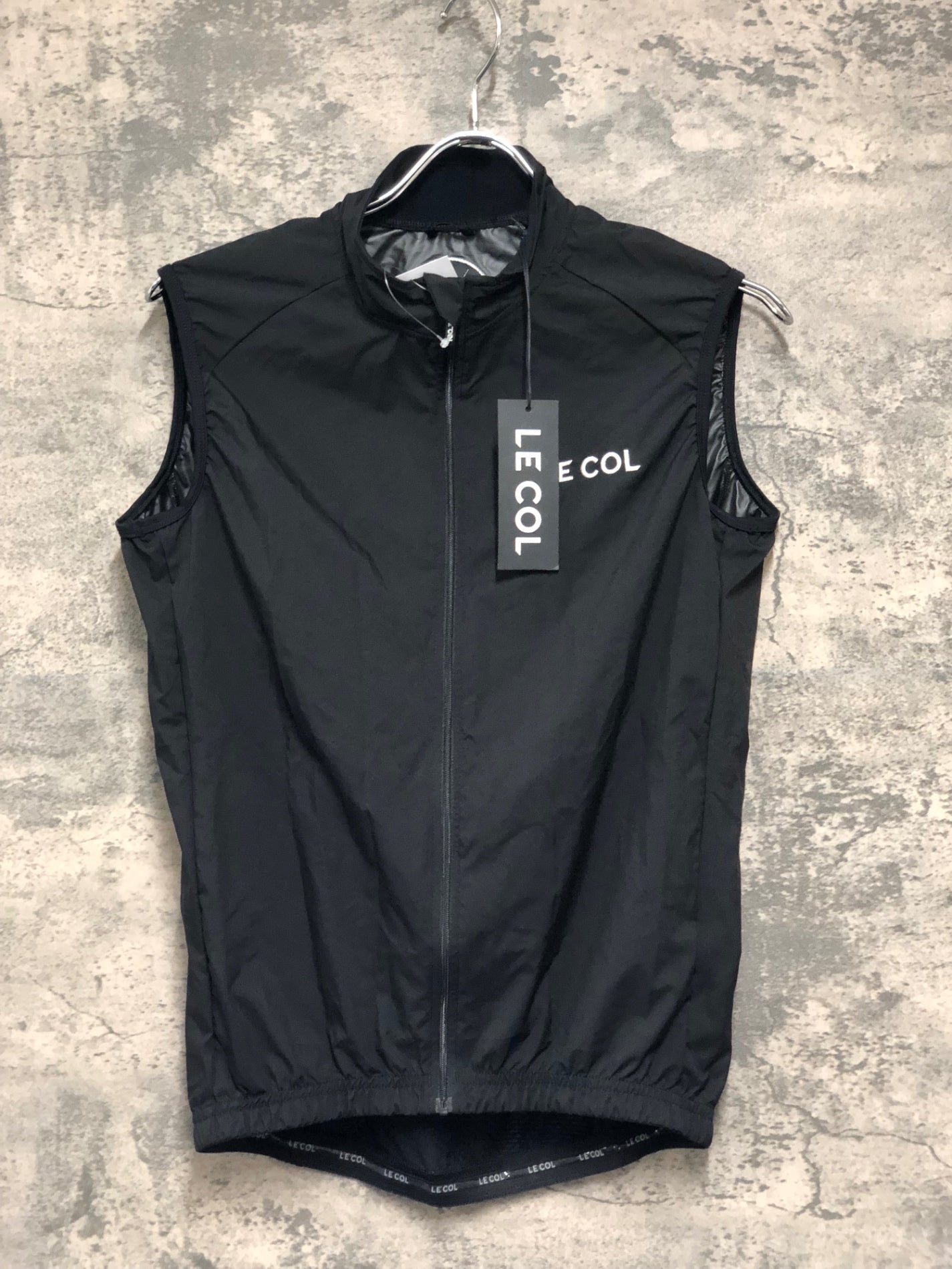 JB369 ルコル LE COL サイクルベスト ジレ 黒 S