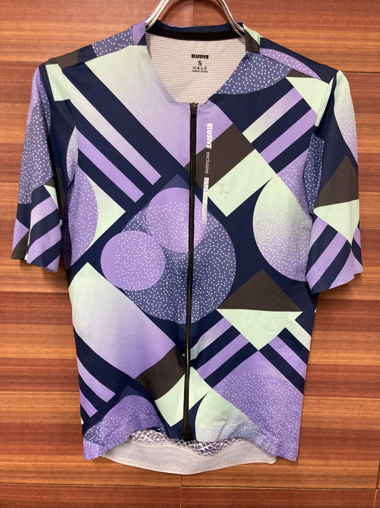 IM300 ELUSIVE 半袖 サイクルジャージ 総柄 S