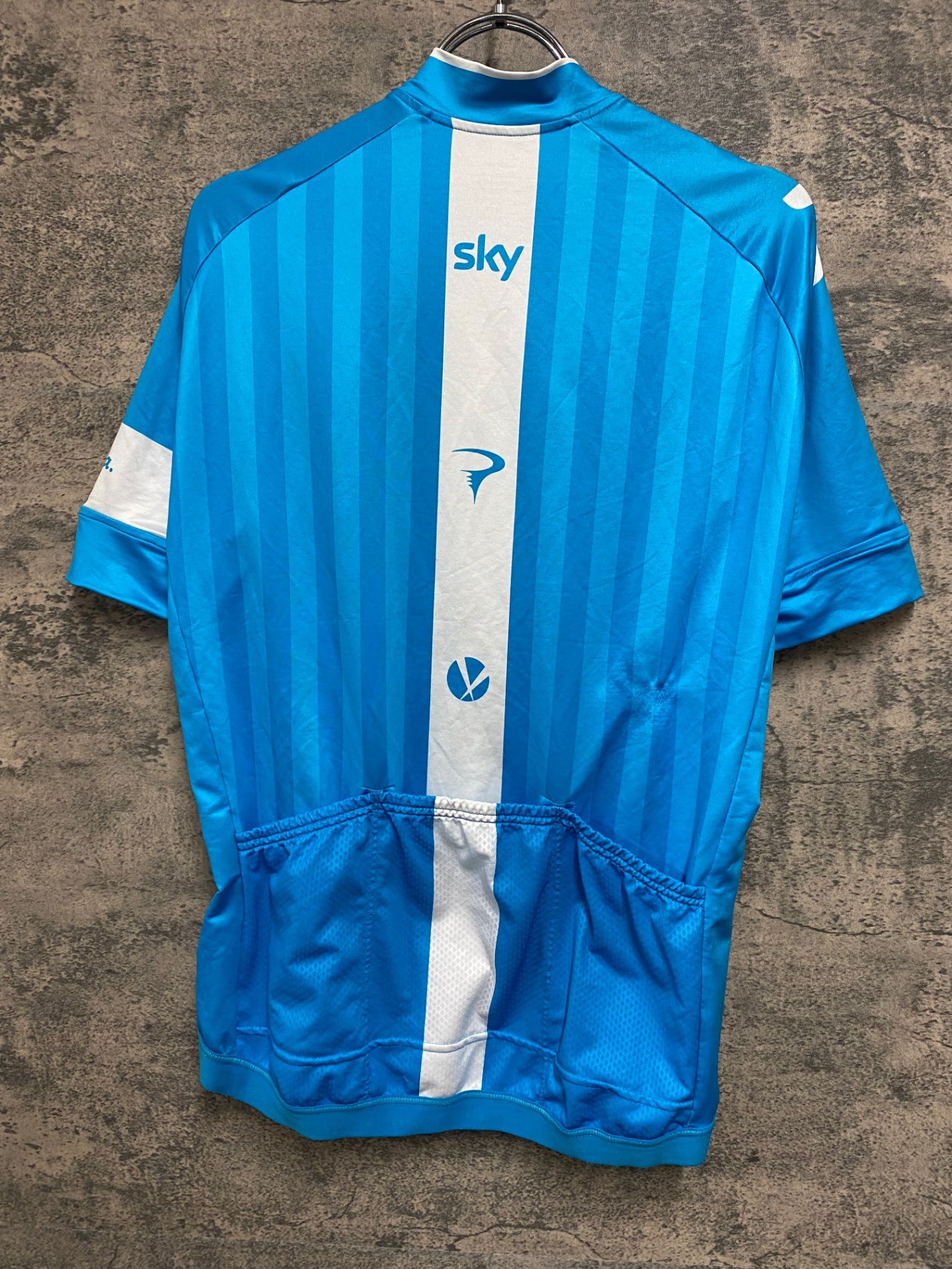 JC818 ラファ Rapha PRO TEAM JERSEY 半袖 サイクルジャージ 水色 M TEAM sky