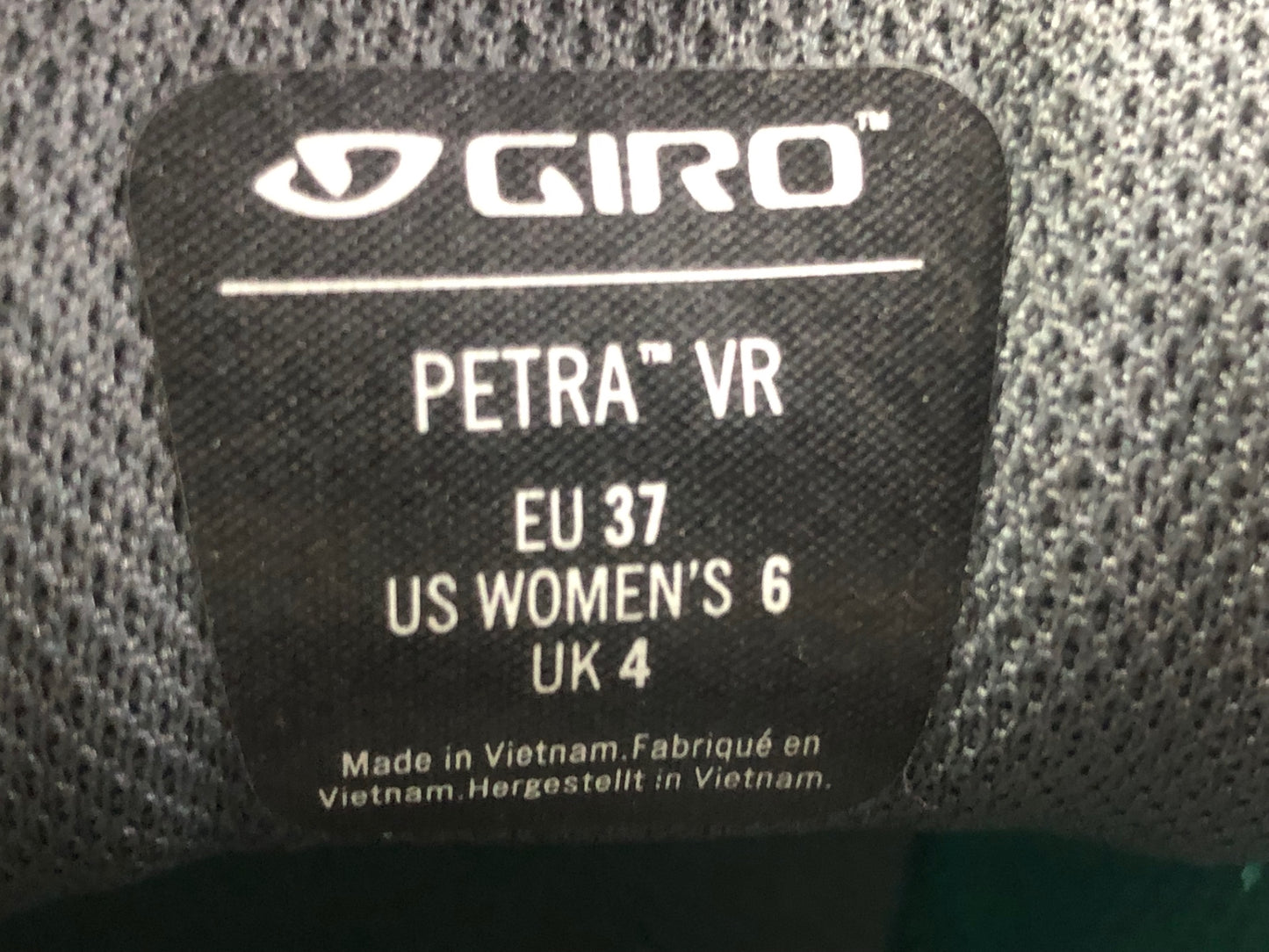 IH098 ジロ GIRO PETRA VR ビンディングシューズ EU37 SPD グリーン