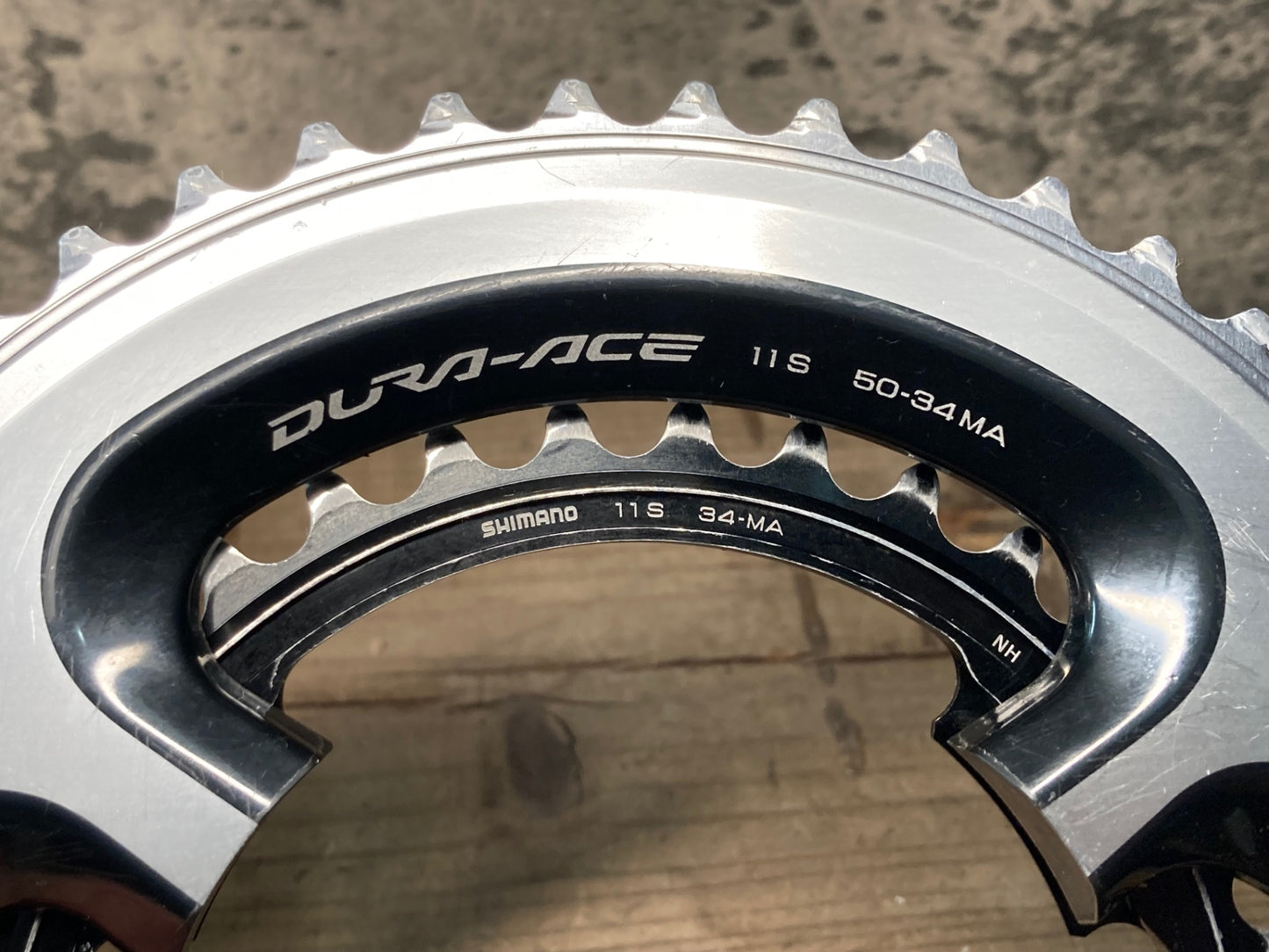 IP877 シマノ SHIMANO デュラエース DURA ACE FC-9000 チェーンリング セット 50/34T