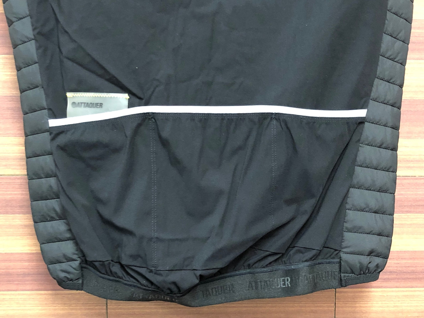 IR569 アタッカー ATTAQUER All Day ジレ サイクルベスト 黒 XL 中綿