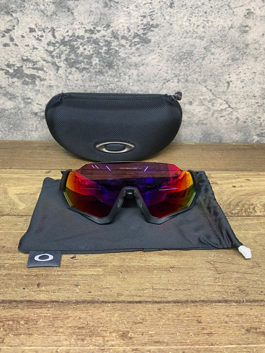 JB141 オークリー OAKLEY FLIGHTJACKET サングラス アイウェア 黒 PRIZMレンズ