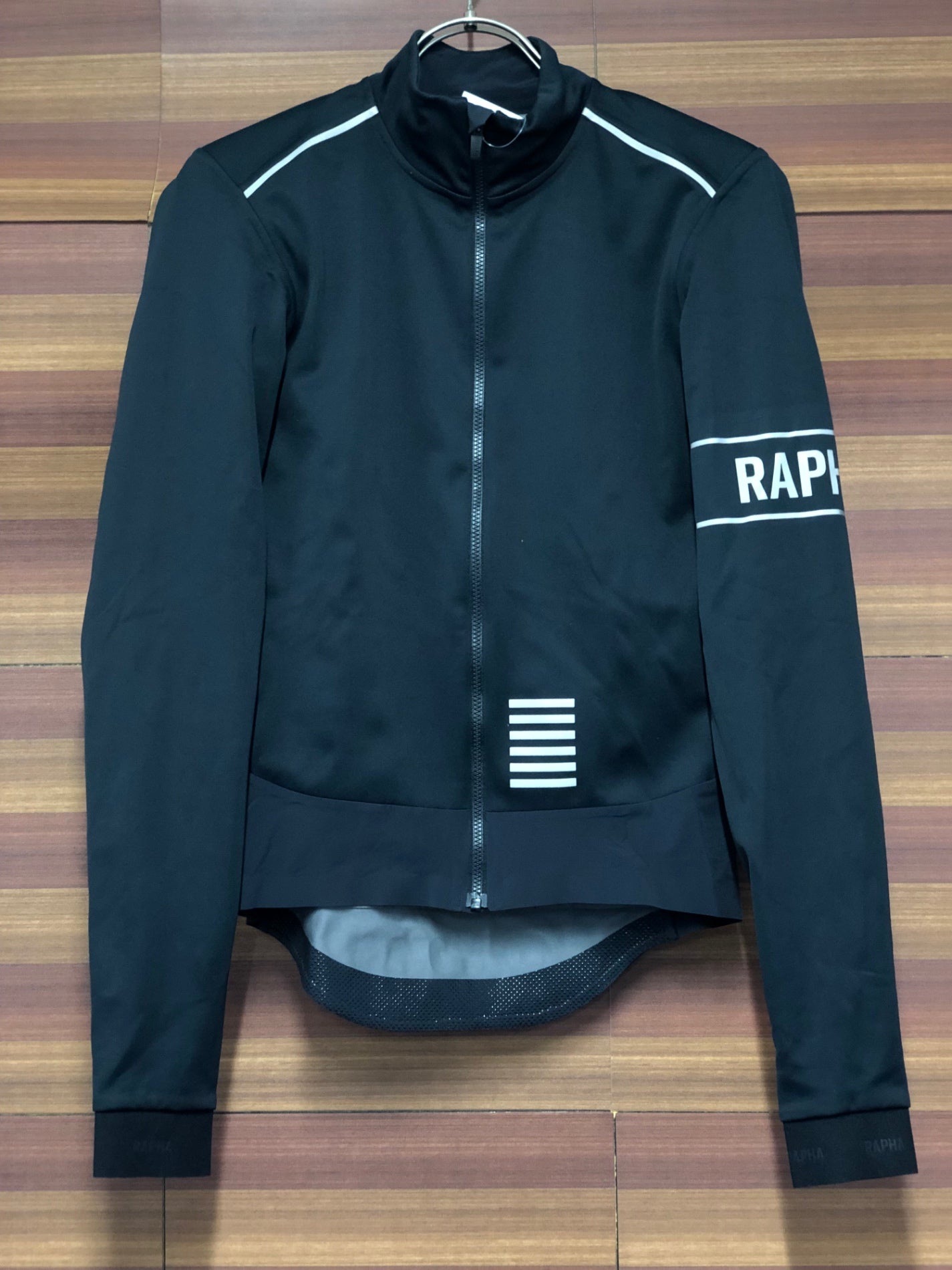 IT651 ラファ Rapha PRO TEAM LONG SLEEVE INFINIUM JERSEY 長袖 サイクルジャケット 黒 S GORE-TEX