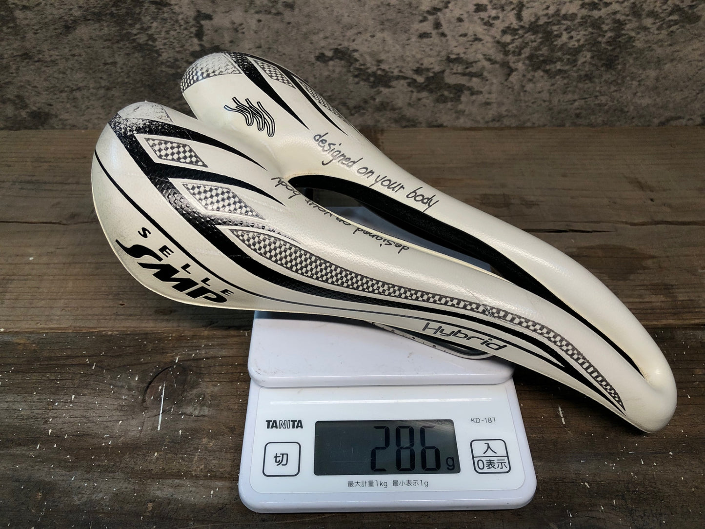 IN680 Selle SMP ハイブリッド Hybrid サドル 白 INOX TUBEレール