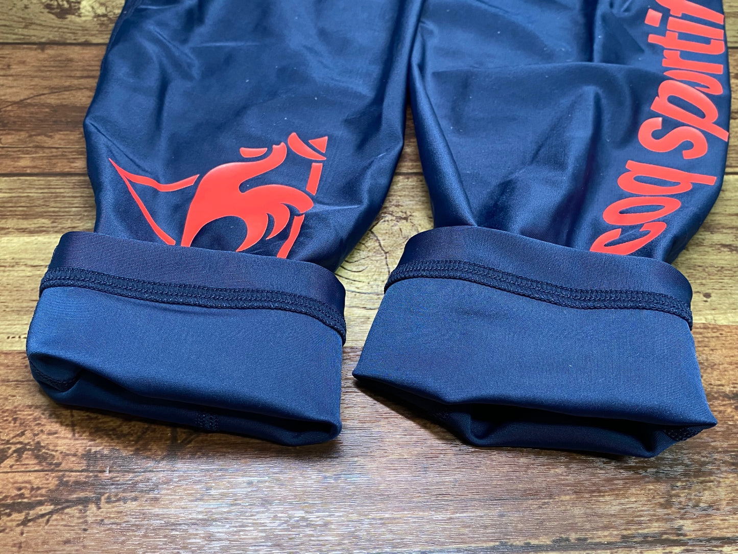 IY646 ルコックスポルティフ le coq sportif レッグカバー 紺 L