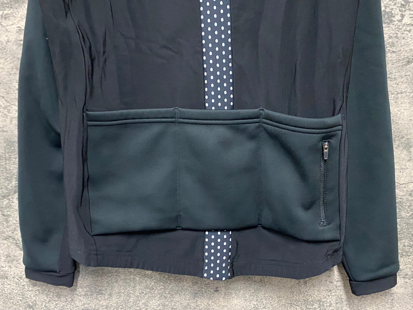 IW522 dhb 長袖 サイクルジャケット 黒 裏起毛