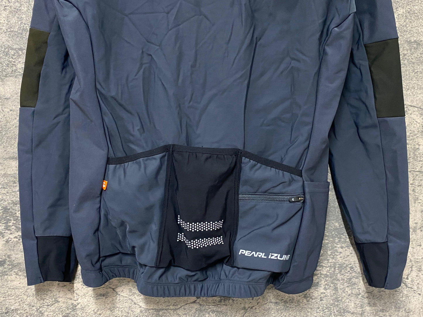 IW236 パールイズミ PEARL iZUMi 長袖 サイクルジャージ グレー L 裏起毛